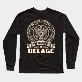 DELAGE Long Sleeve T-Shirt